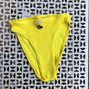 Hunza G Kids Yellow Bikini bottom only